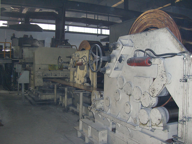 2*450mm Oxygen-free copper production